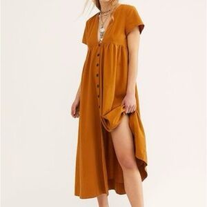 ✨sold✨Free People Kinsley Cotton Dress